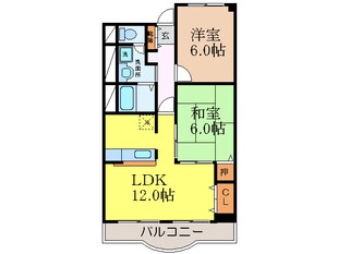 アルカディアイーストの物件間取画像